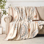Sieste – Couvre-Lit Bohème en Gaze de Coton