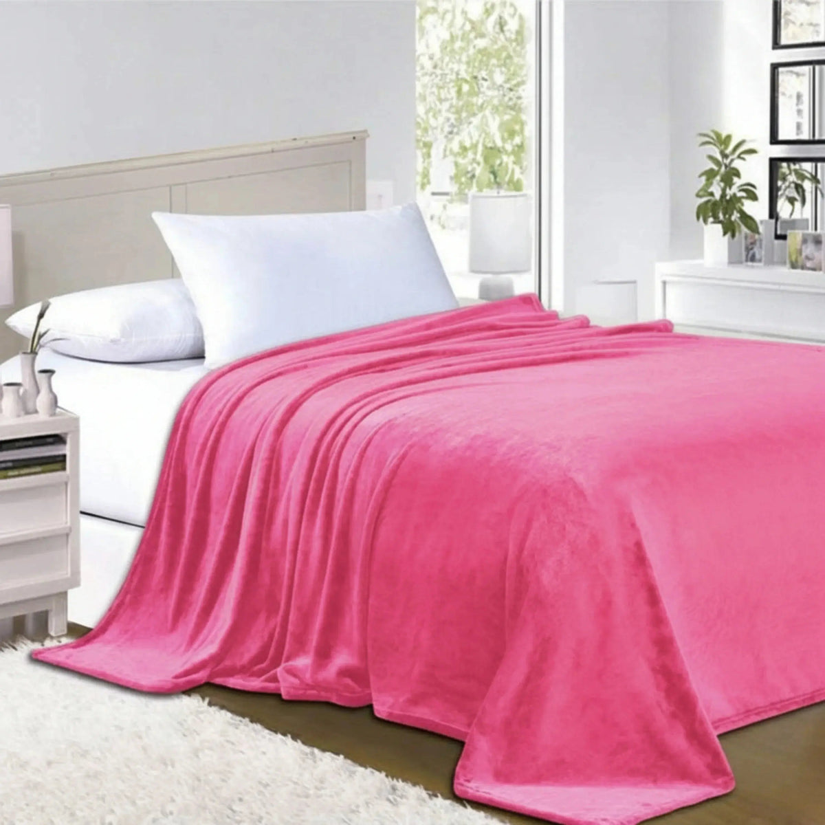 Bonbon – Couverture Polaire Corail Flanelle