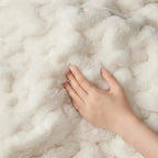 Froufrou – Plaid Fausse Fourrure Froncée