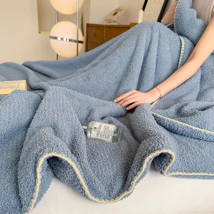 Ourson – Plaid Épais Peluche d'Agneau