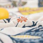 Brise – Couverture Gaze de Coton à Franges