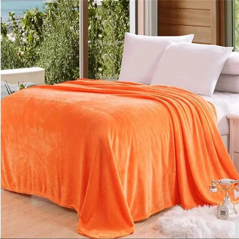 Bonbon – Couverture Polaire Corail Flanelle