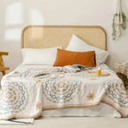 Sieste – Couvre-Lit Bohème en Gaze de Coton