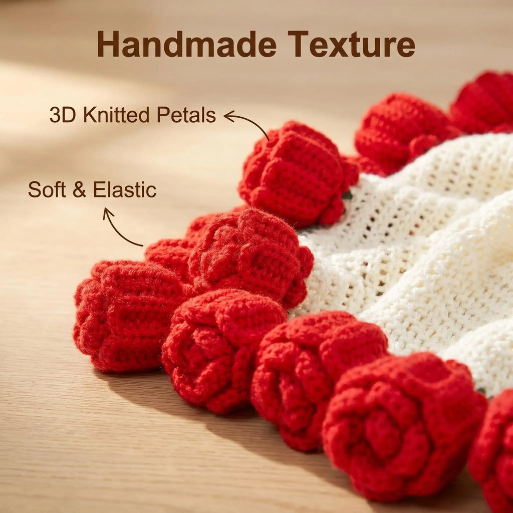 Bouquet – Plaid Crochet Roses