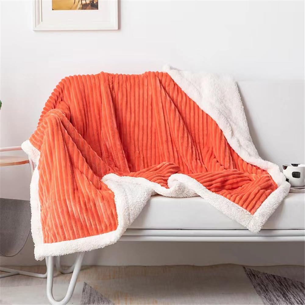 Velours – Couverture Flanelle Côtelée 3D