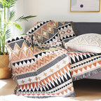 Nomade – Plaid Décoratif Bohème Tissé