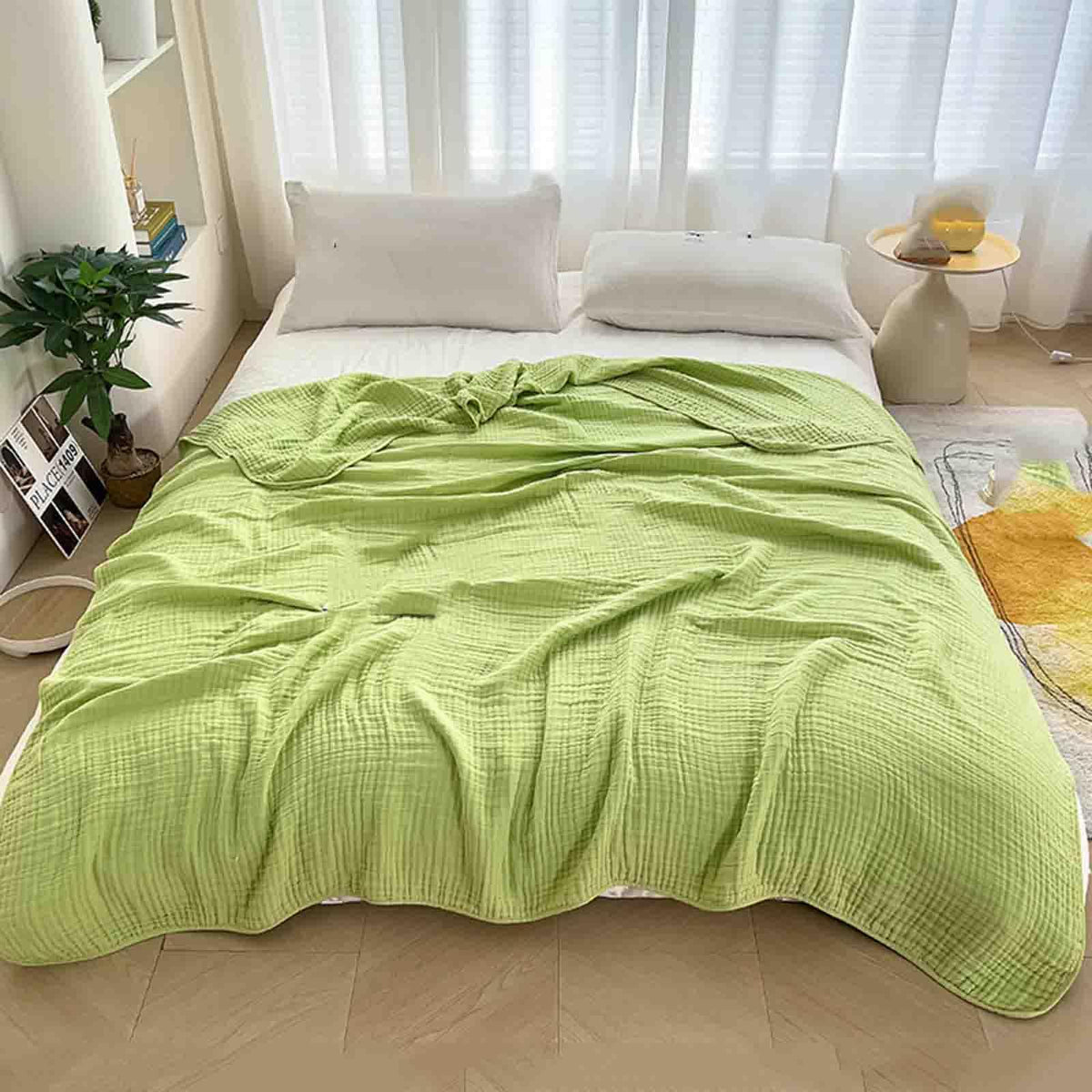 Nuage – Plaid Mousseline de Coton Léger