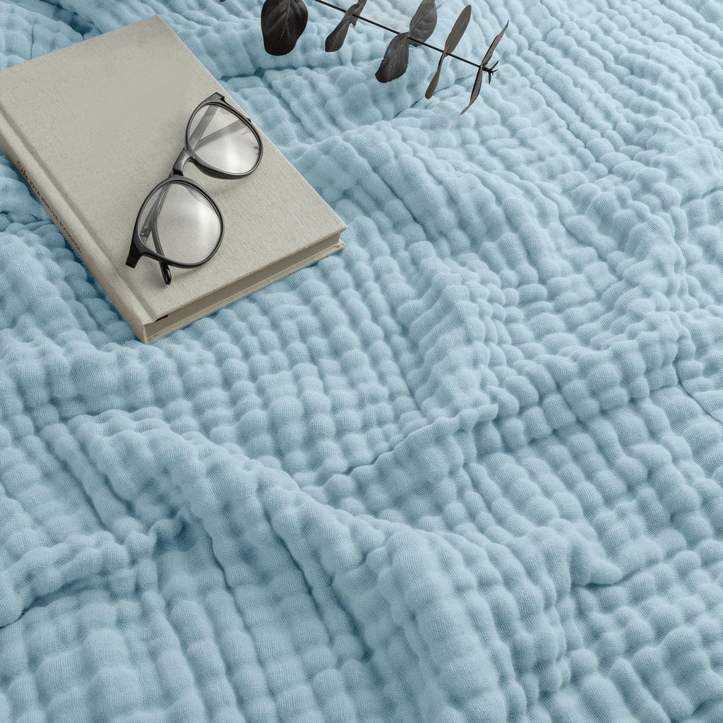 Nuage – Plaid Mousseline de Coton Léger