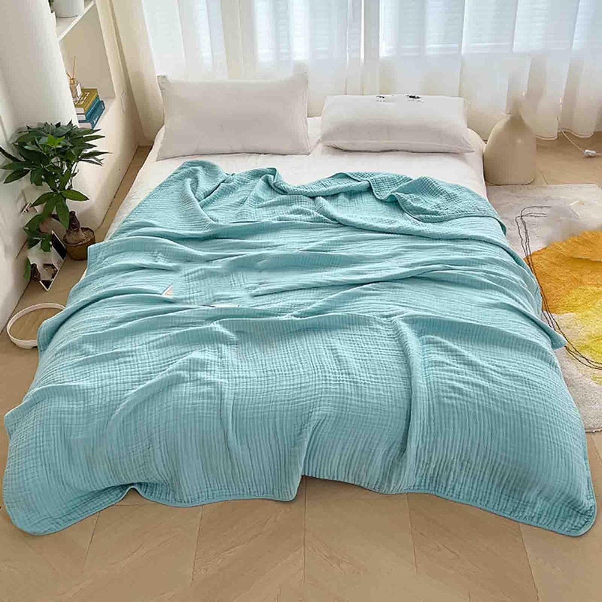 Nuage – Plaid Mousseline de Coton Léger