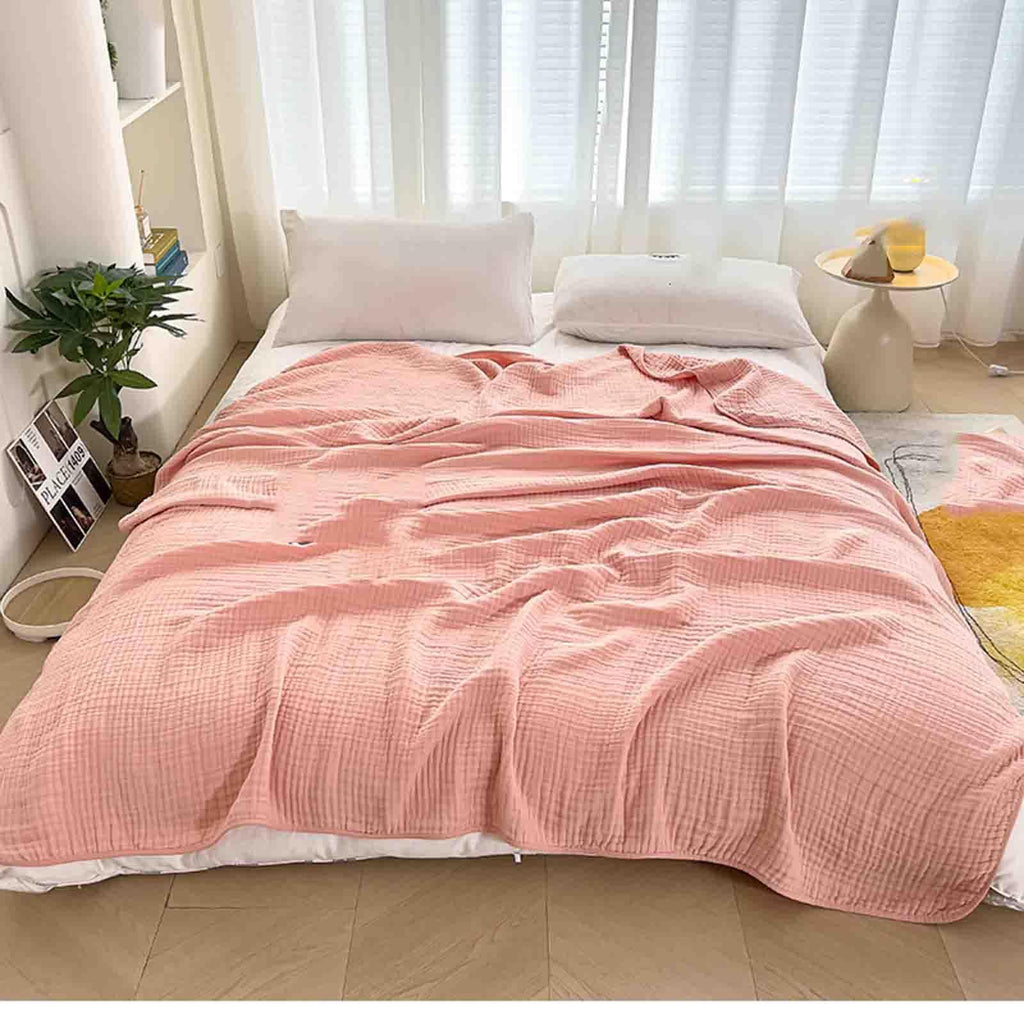 Nuage – Plaid Mousseline de Coton Léger