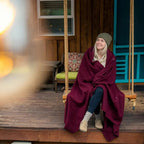 Chalet – Couverture en Laine d'Extérieur